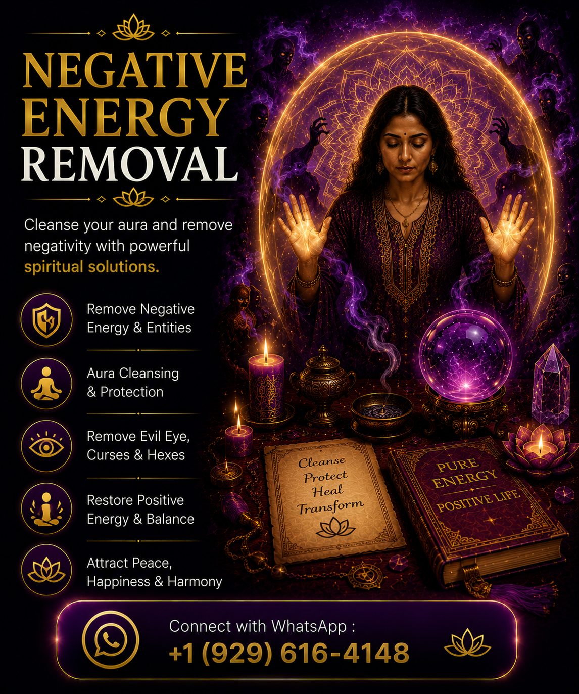 Negative Energy Removal